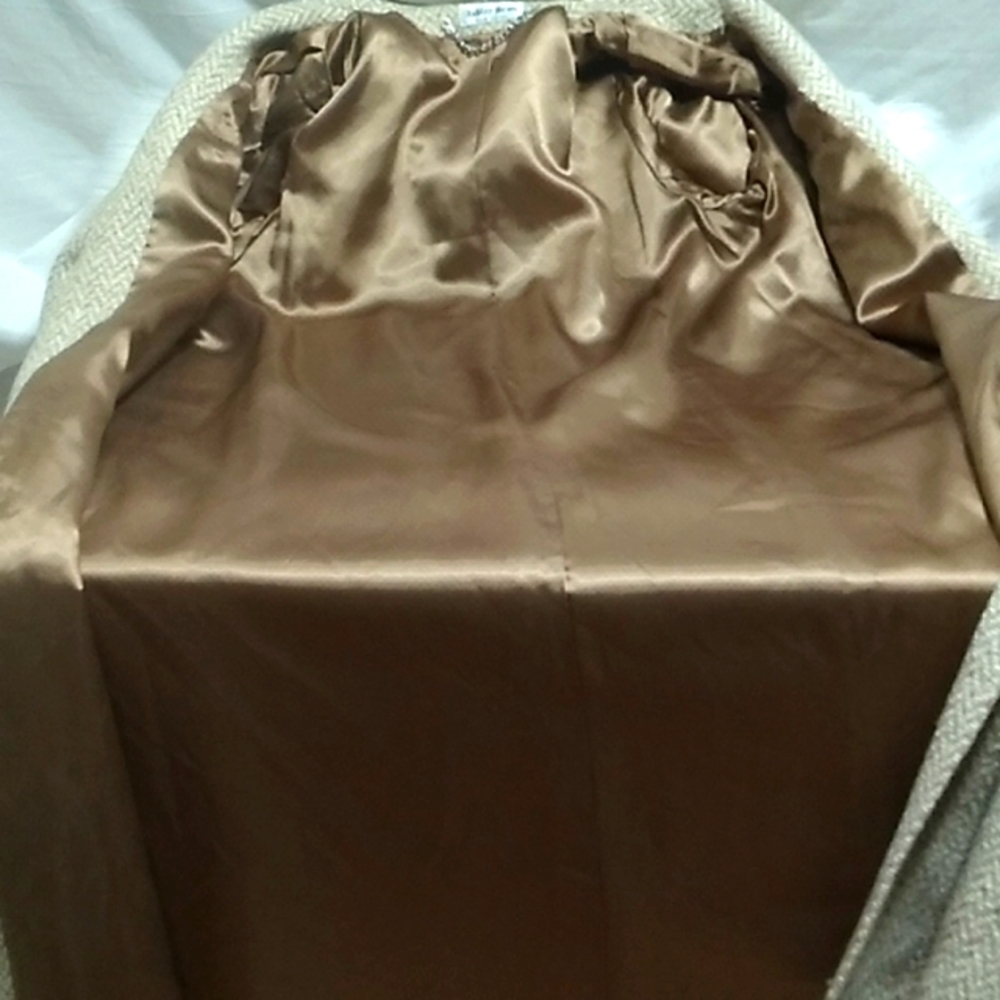 FLASH SALE! Stunning Ashley Scott Wool Long Coat Size In Description Made USA … - Picture 13 of 13